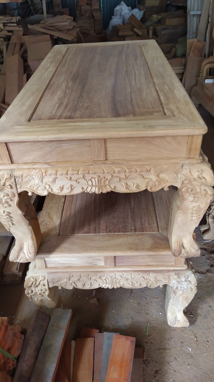 Bộ bàn ghế Minh Quốc Đào gỗ gõ đỏ
