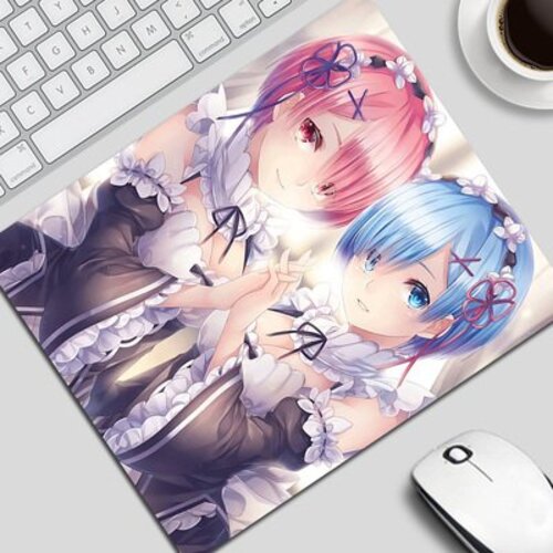 Miếng di chuột in hình RE:ZERO Bắt Đầu Lại Ở Thế Giới Khác miếng kê chuột miếng lót chuột game anime chibi tiện lợi xinh xắn