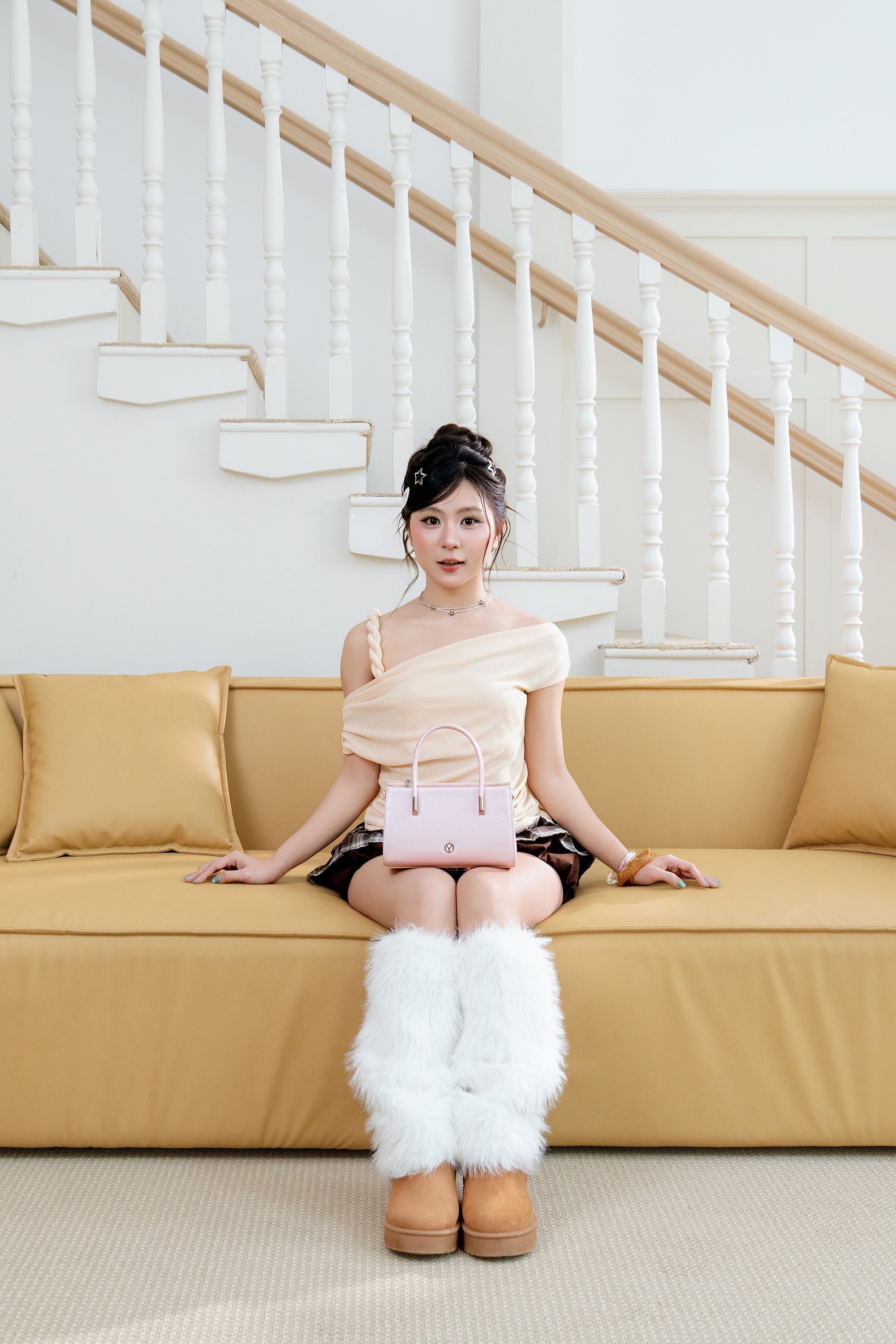 Túi đeo chéo nữ YUUMY YN283 (BST Pink Obsessed)