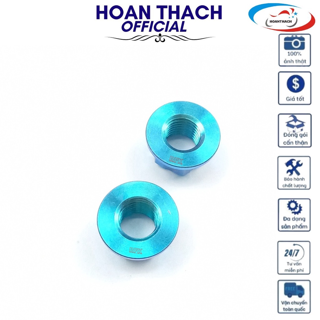 2 Ốc Tán Titan Gr5 10Li Xanh Lục Bảo dùng cho nhiều dòng xe SP000020