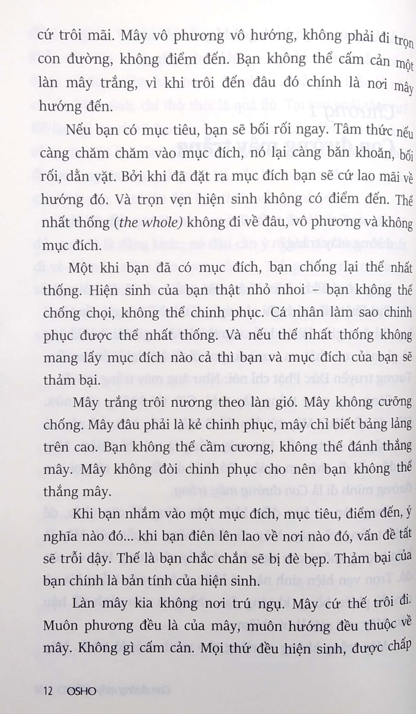 Osho - Con Đường Mây Trắng - ĐN