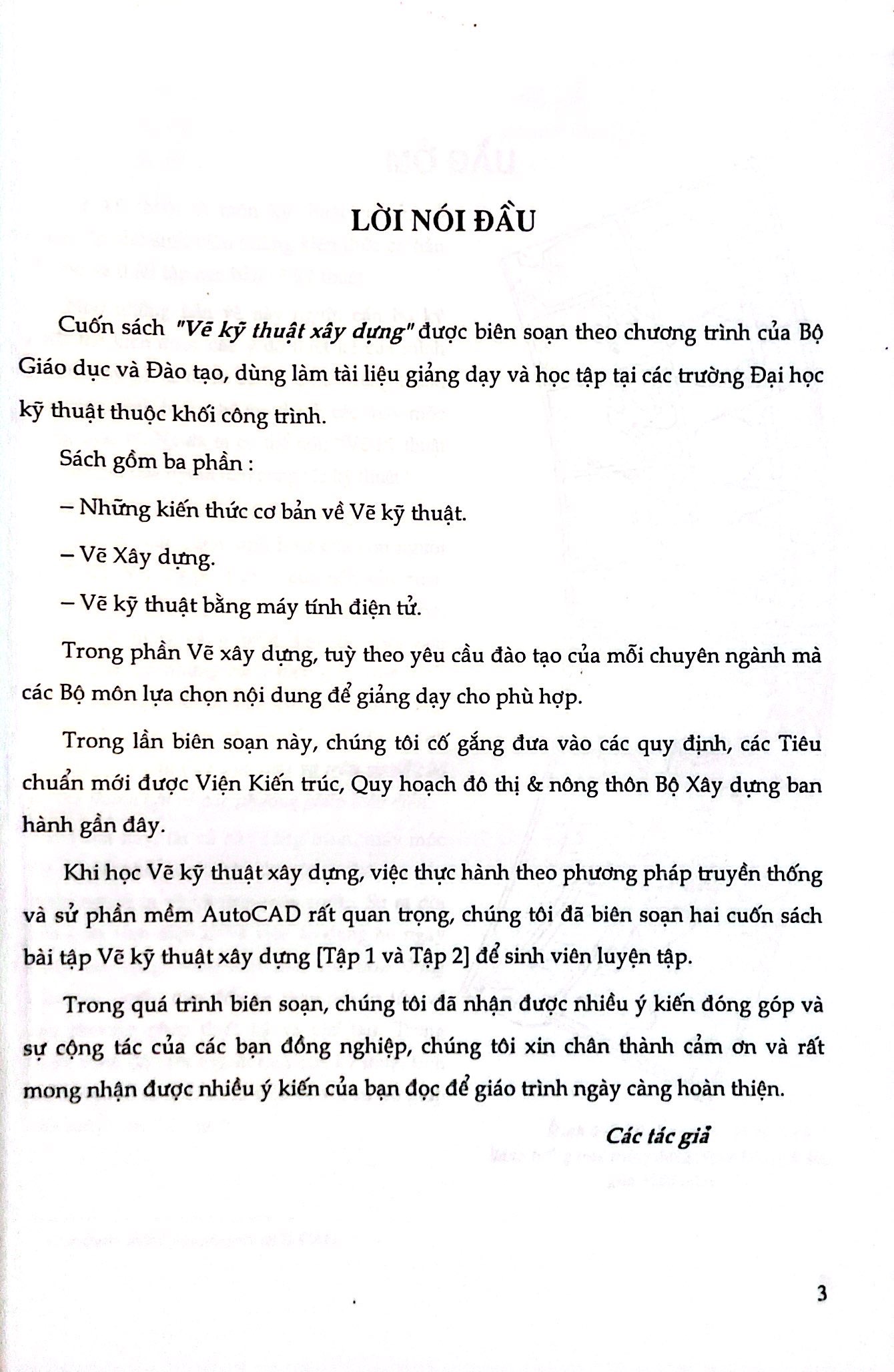 Vẽ Kỹ Thuật Xây Dựng