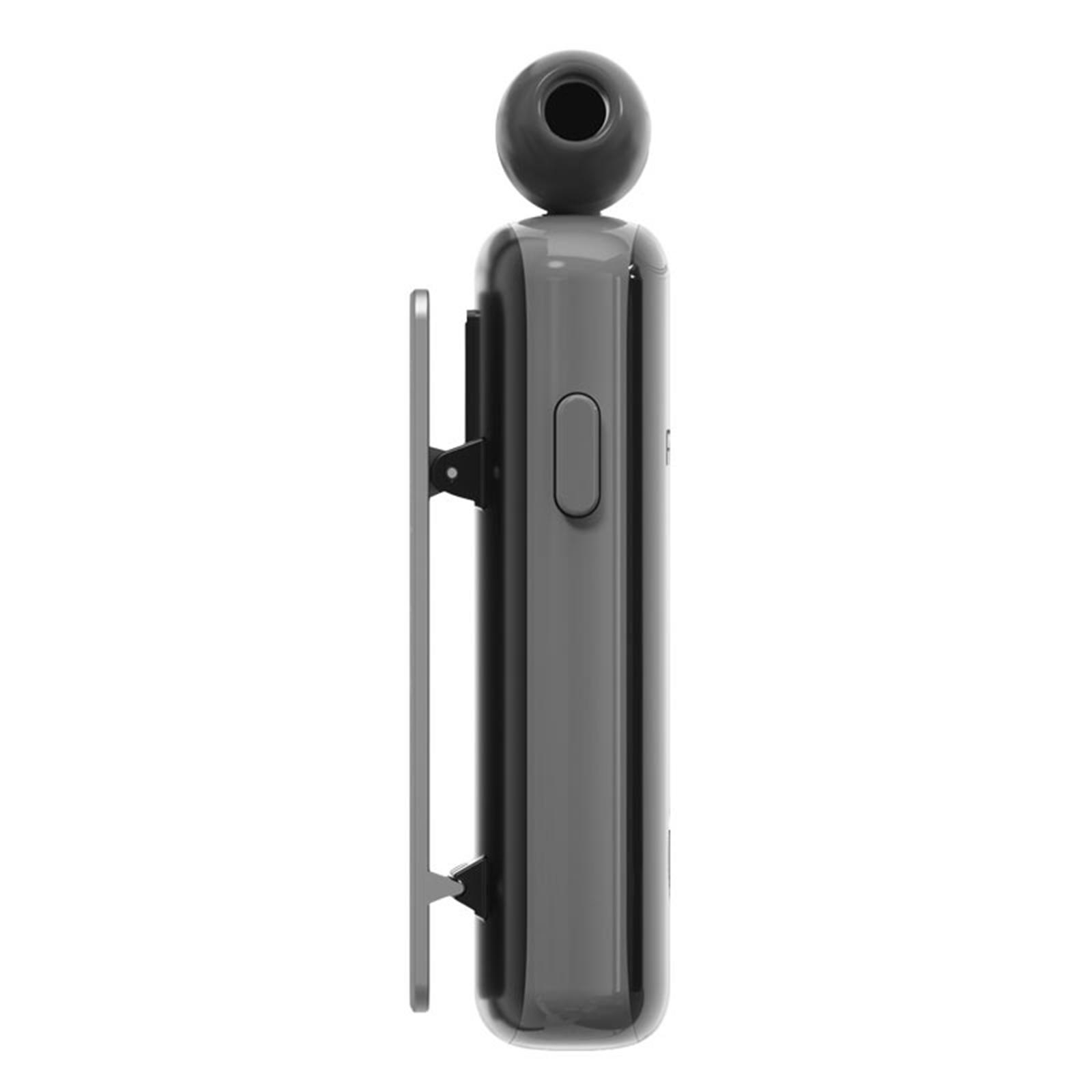 Earphone Earpiece Rechargeable Auto Pairing LED Display Noise Reduction Single Earbud Business Headphone for Trucker Office Driving