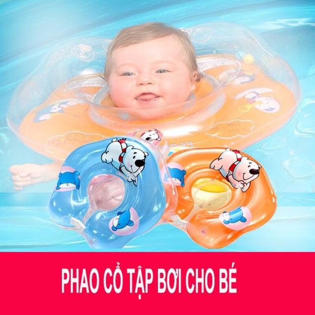 Phao Bơi Đỡ Cổ Cho Bé - Phao Tập Bơi Cho Bé - An Toàn Cho Trẻ Khi Sử Dụng