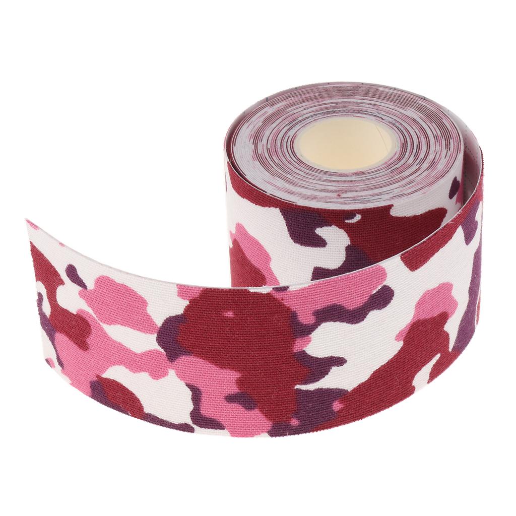3 Colors Kinesiology Sports Tape Muscles Care Elastic Physio Roll Accessory 5m x 5cm