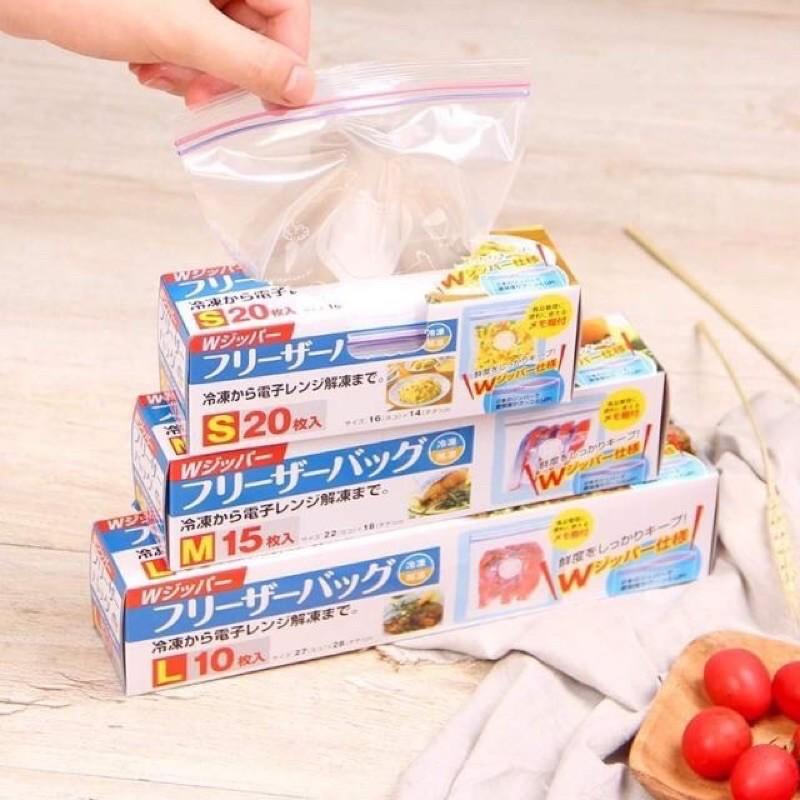 Túi ziplock-đựng thực phẩm trong tủ lạnh cao cấp từ Nhật bản