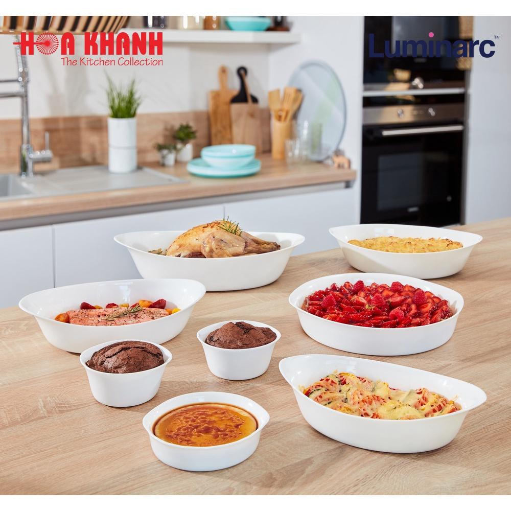 Khay Nướng Thủy Tinh Luminarc Smart Cusine Oval 38*23CM - N3486