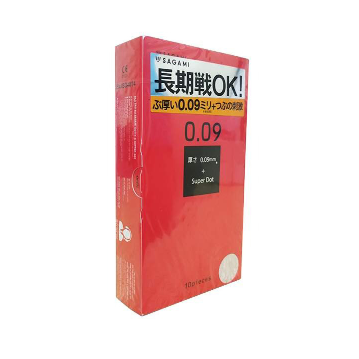 Bao Cao Su Gai To Sagami Super Dot 0.09 + Bcs Gân Gai Power Men - Hàng Chính Hãng 100% - Che Tên Sản Phẩm