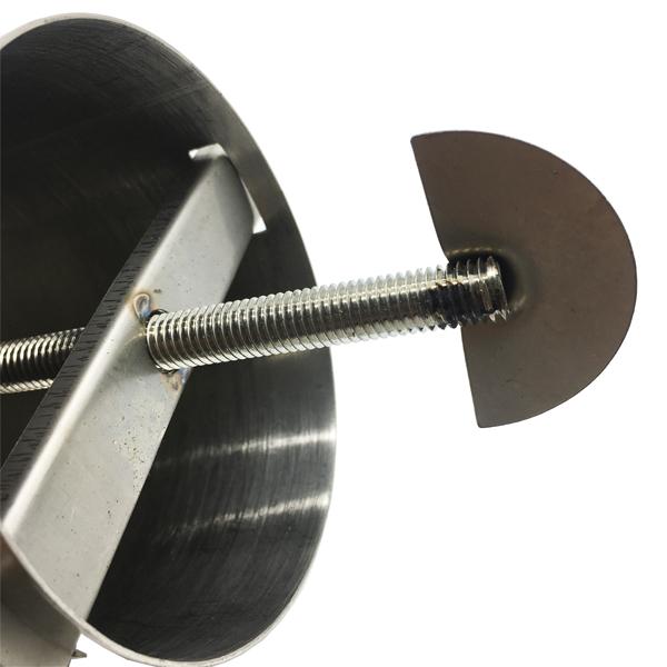 Khuôn làm giò chả inox - loại 1kg - Hàng Chất Lượng