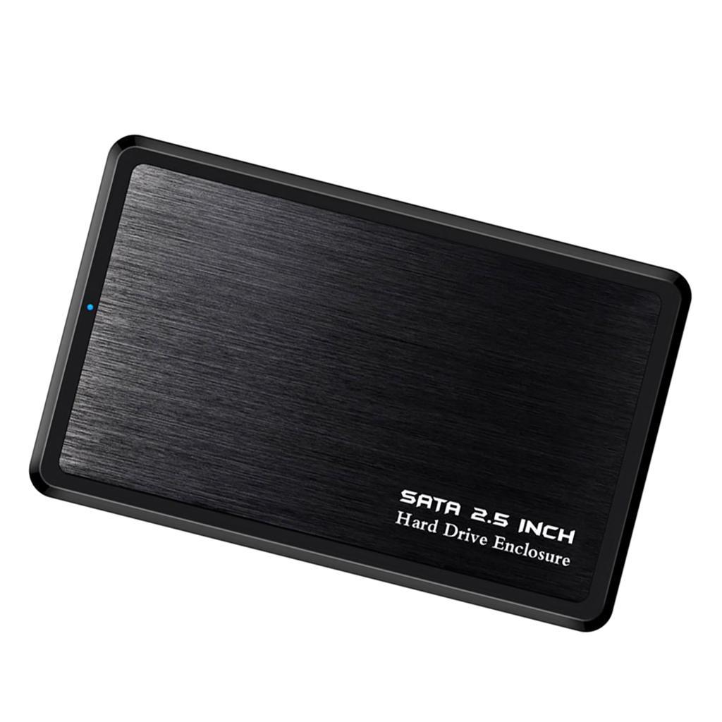 USB 3.0 2.5inch  SSD  Disk Enclosure Case Cover External Black