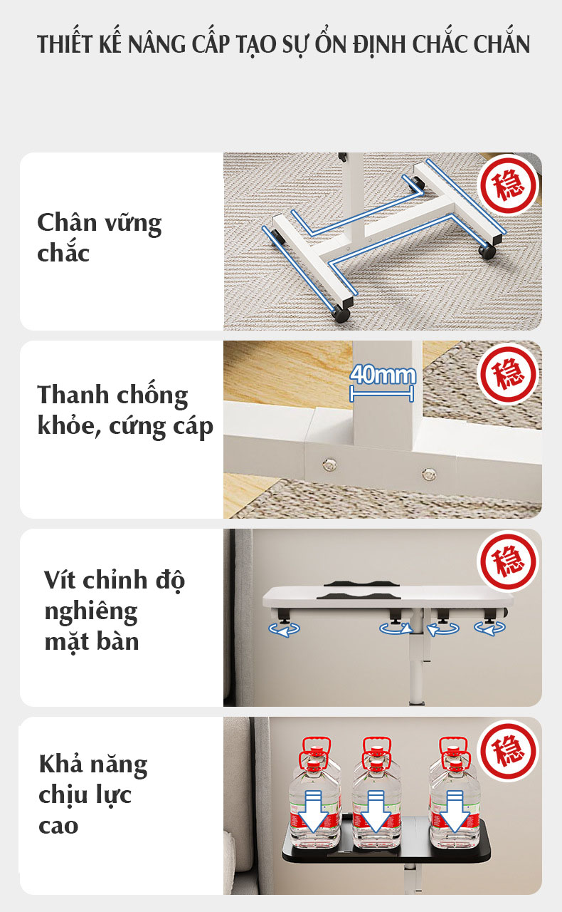 Bàn làm việc gấp gọn Đẹp mãi DM901