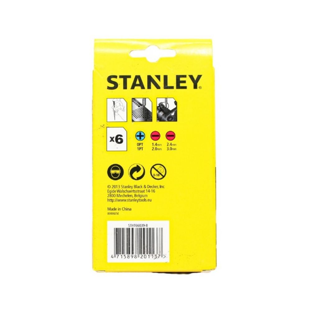 Tua vít bộ cán sắt Stanley STHT66039-8