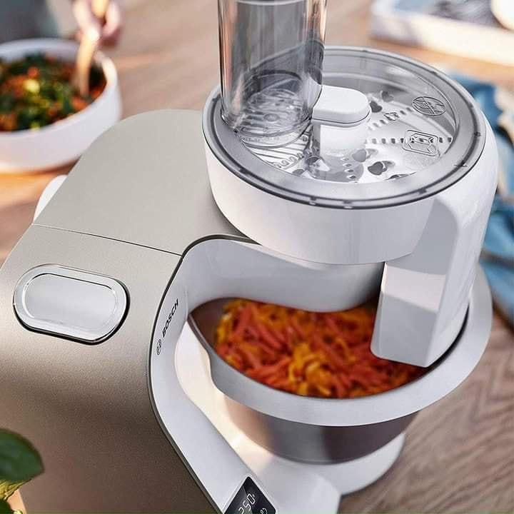 Máy Trộn Bột Đa Năng BOSCH MUM5XW20, Máy Làm Bếp, Công Suất 1000W, 7 Cấp Độ, 3.9L, Nhập Đức, BH 12 Tháng, Hàng Chính Hãng