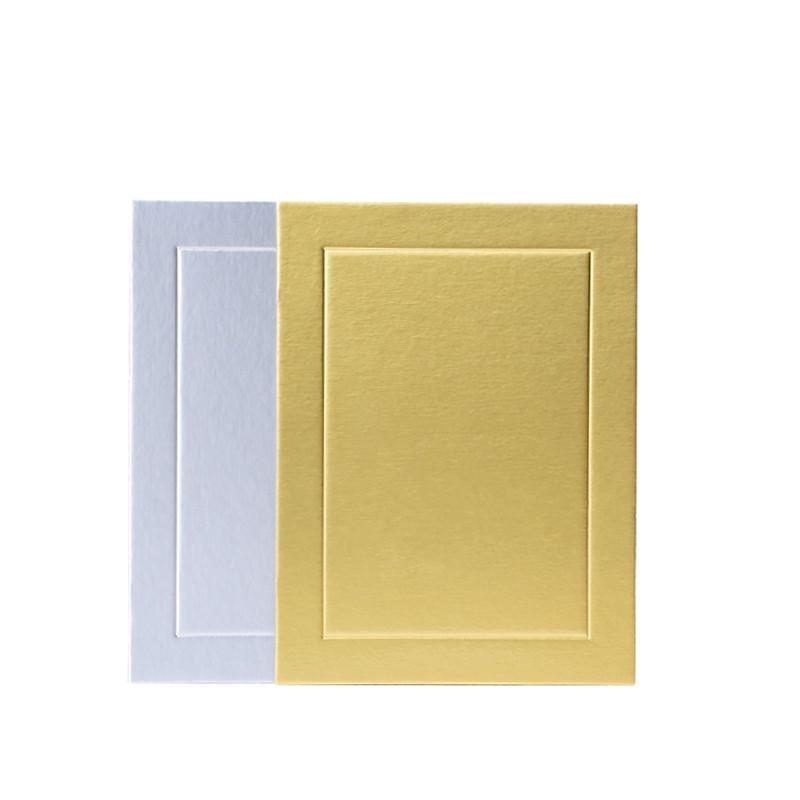 10 Chiếc Vòng Vuông Bánh Mousse Bảng Thảm Thực Phẩm Giấy Bếp Nướng Phụ Kiện Vàng Năm Mới Bánh Cưới Hiển Thị khay