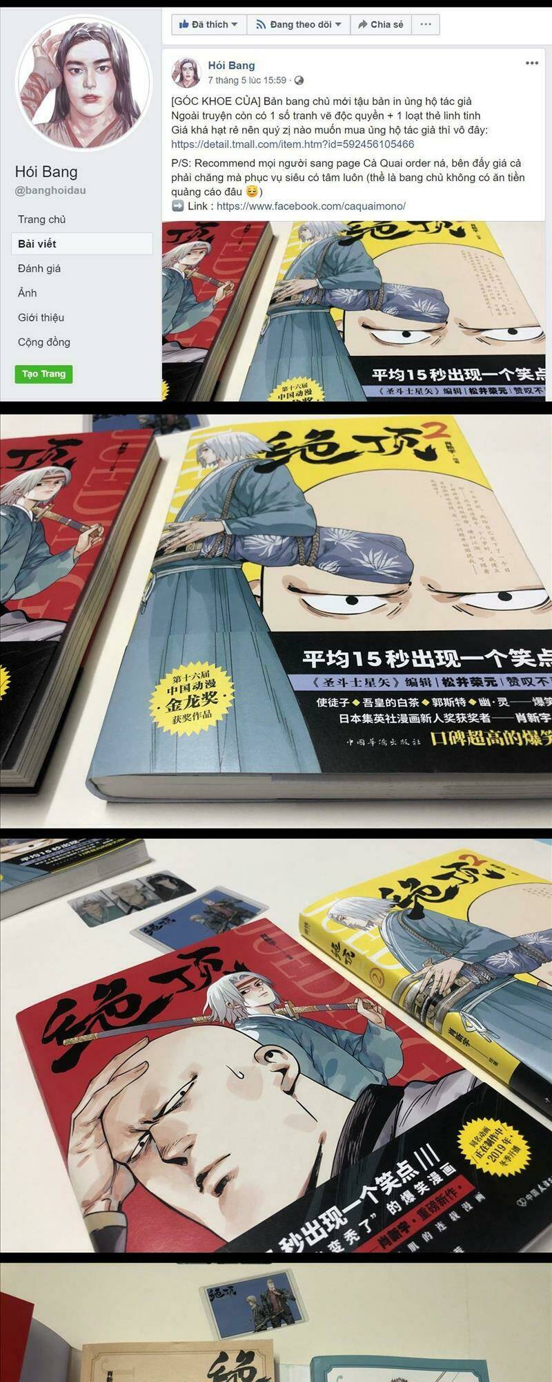 bang chủ đại nhân tìm cách trị hói đầu chapter 3.5 1