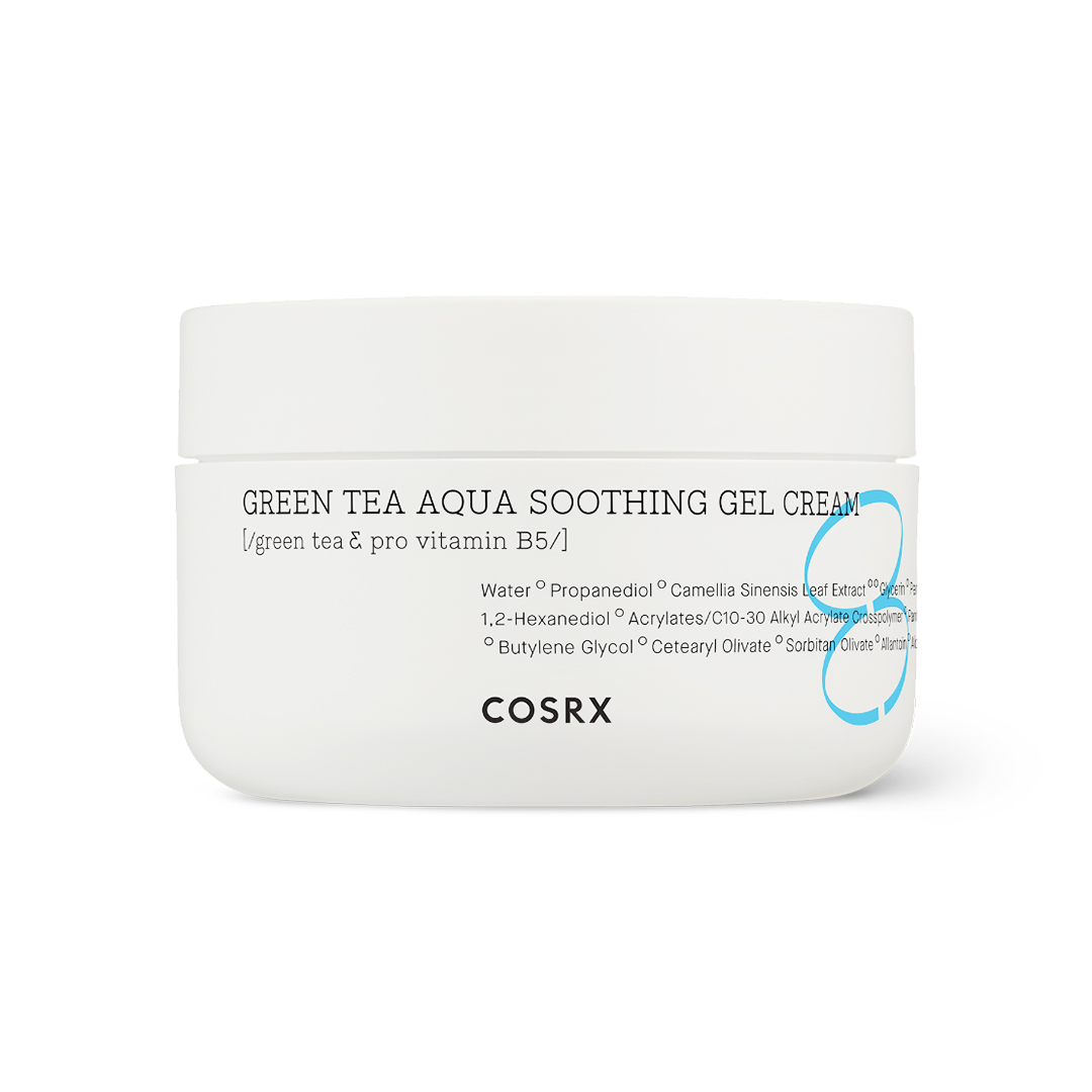 Gel Dưỡng Cấp Nước Và Dịu Da (Trà Xanh + B5) COSRX Hydrium Green Tea Aqua Soothing Gel Cream 50ml