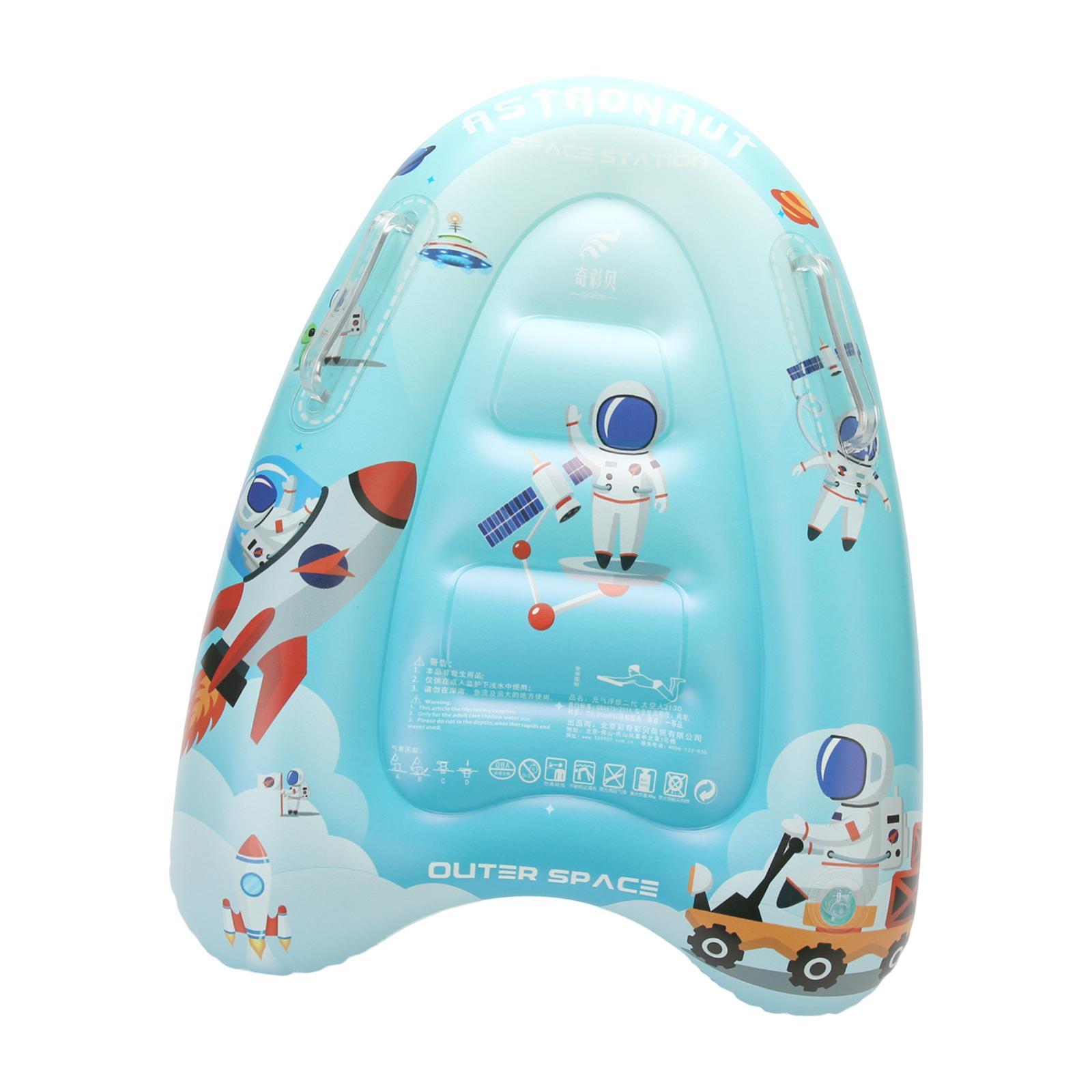 Kids Inflatable Surfboard Pool Floats Surf Kickboard for Lawn Children Party