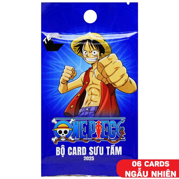 Bộ Thẻ Sưu Tầm One Piece 2025 - Tagger (6 Cards Ngẫu Nhiên/Túi)