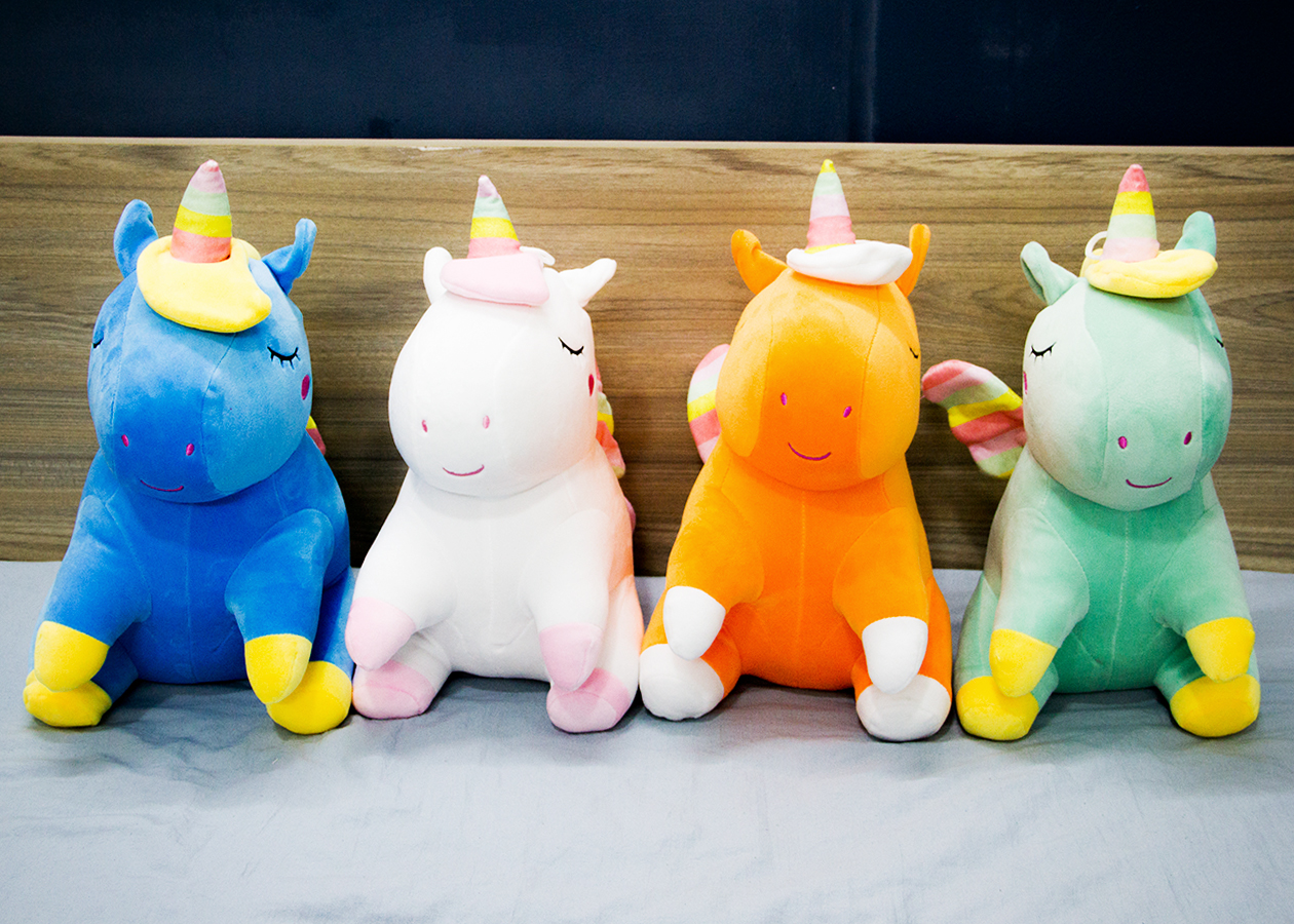 Thú nhồi bông Ngựa Một Sừng Unicorn size 30cm BA00097