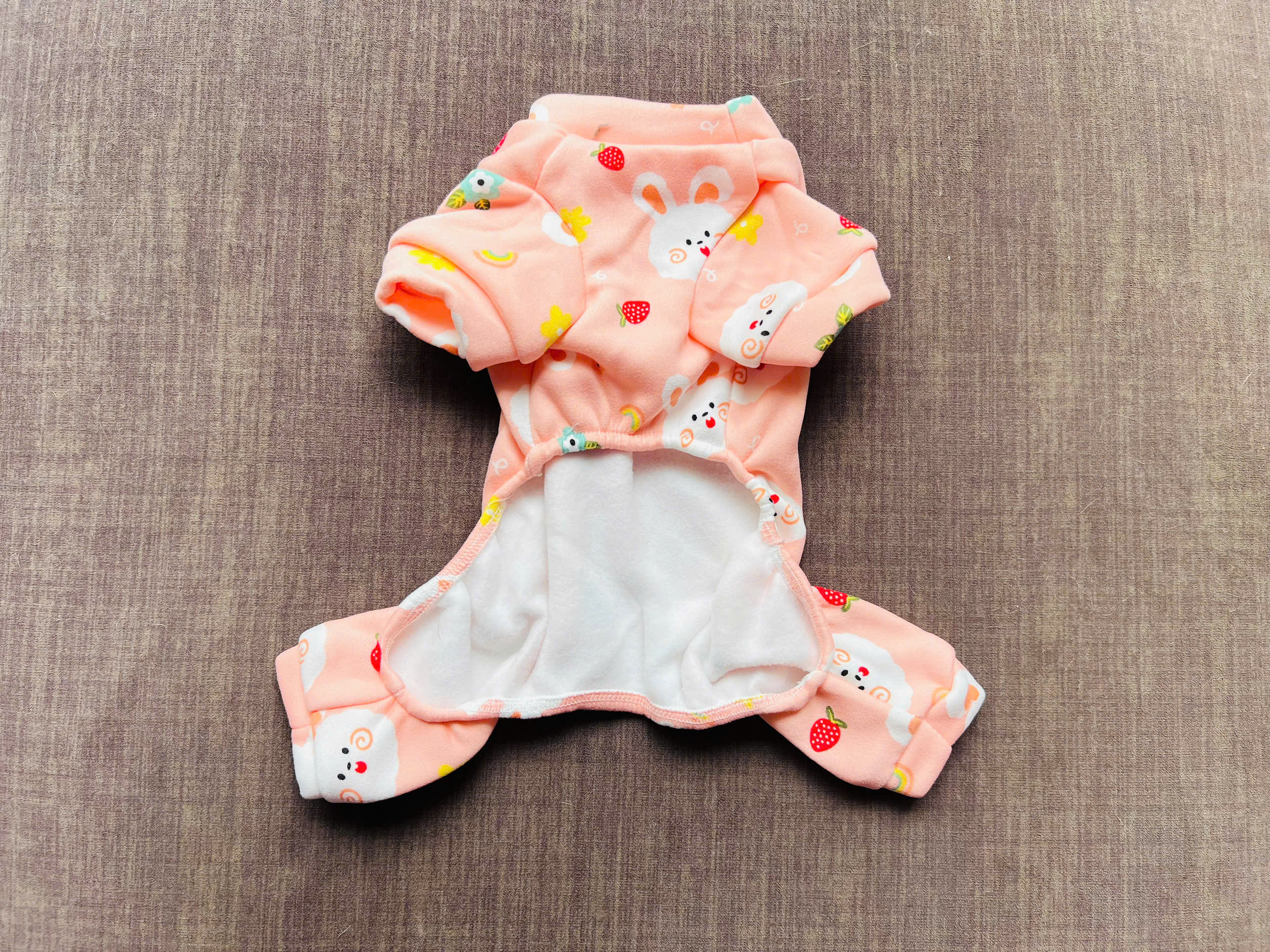 ÁO THUN NỈ HOẠ TIẾT THỎ CUTE TỪ 1-5KG DÀNH CHO THÚ CƯNG CHÓ MÈO