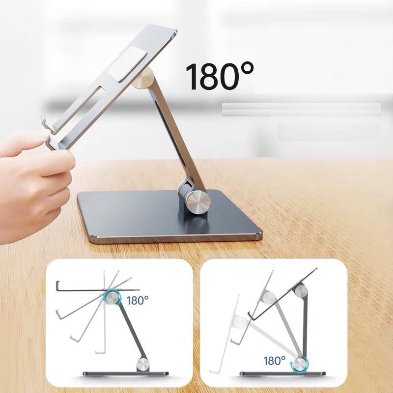 Giá đỡ máy tính bảng, điện thoại, iPad MT134, MT135 từ 4 inch - 12,9 inch chắc chắn từ hợp kim nhôm cao cấp.