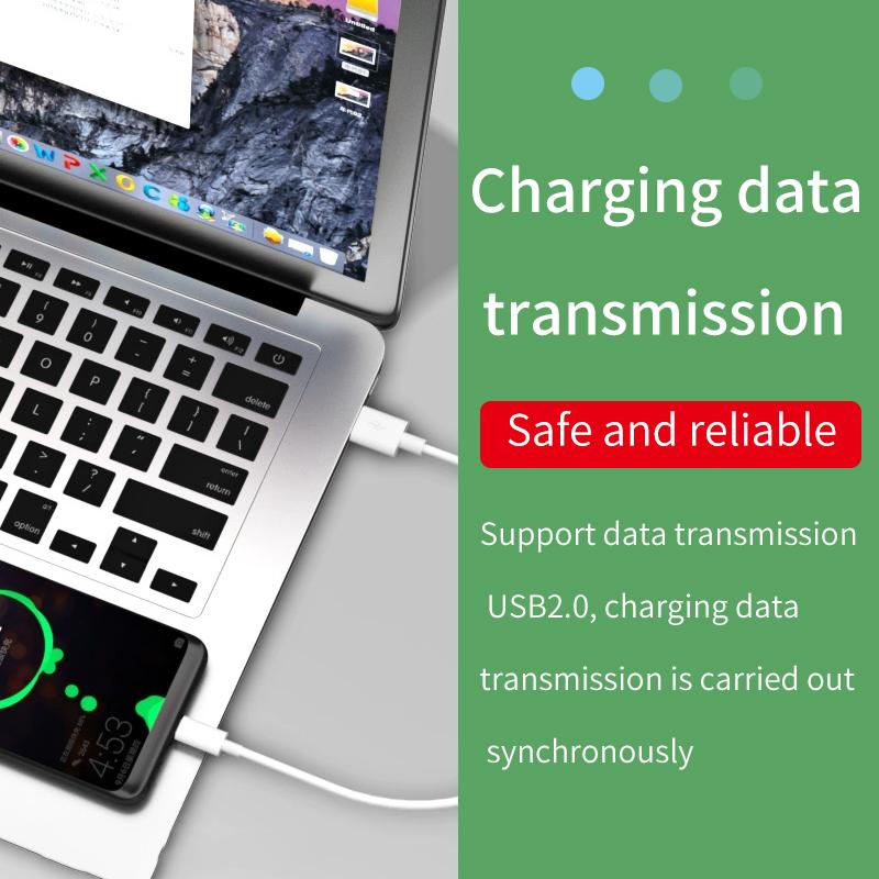 Mini Short Line Bank điện thoại di động điện thoại di động di động USB Type-C Sạc dữ liệu Truyền dữ liệu toàn bộ Cáp dữ liệu 10cm 20cm Màu sắc: Đặt 3