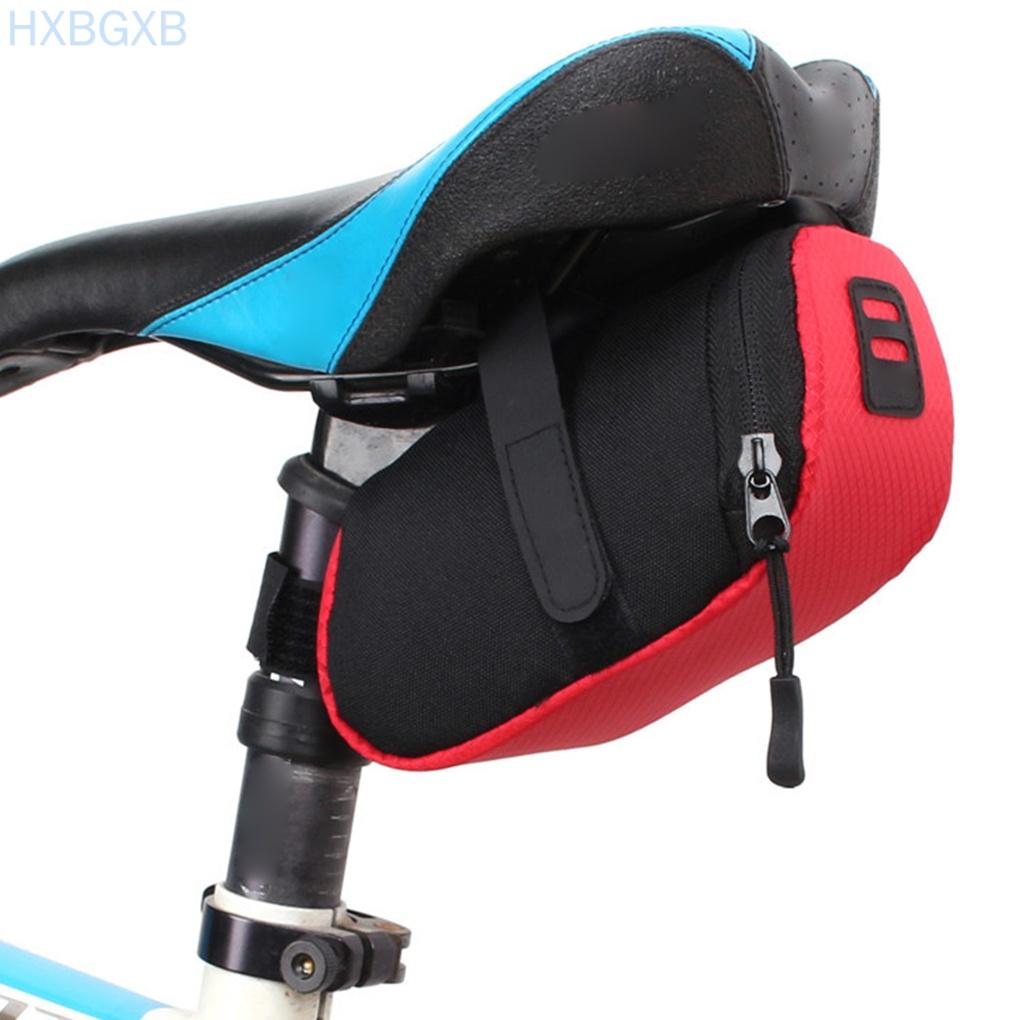 Bike Saddle Bag Mini Portable Bicycle Cushion Pouch Bike Seat Rear Storage Bag Cycling Supplies