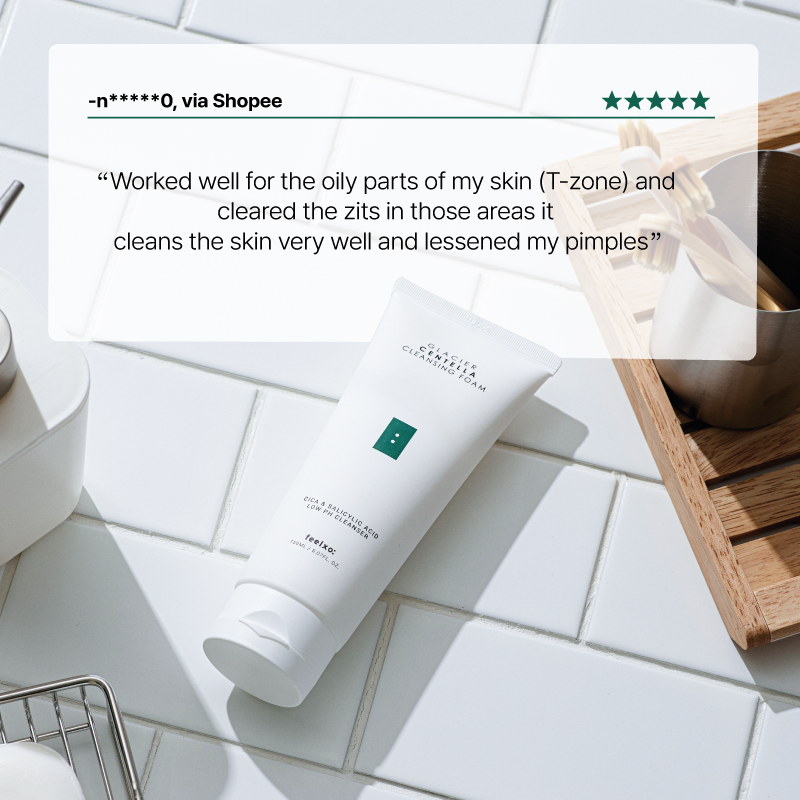 Combo Sữa Rửa Mặt Cleansing Foam, Toner Ampoule Centella và Serum Glacier Centella Dành Cho Da Nhạy Cảm, Da Mụn Feelxo