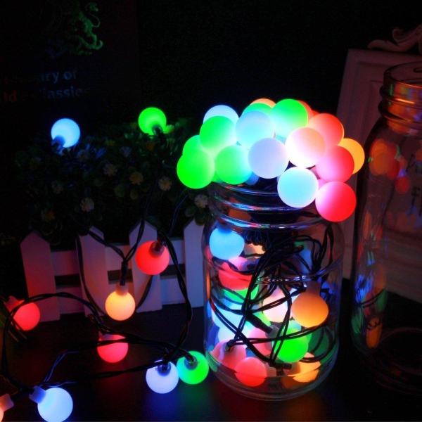 Đèn LED Trang Trí Quả Cầu Màu