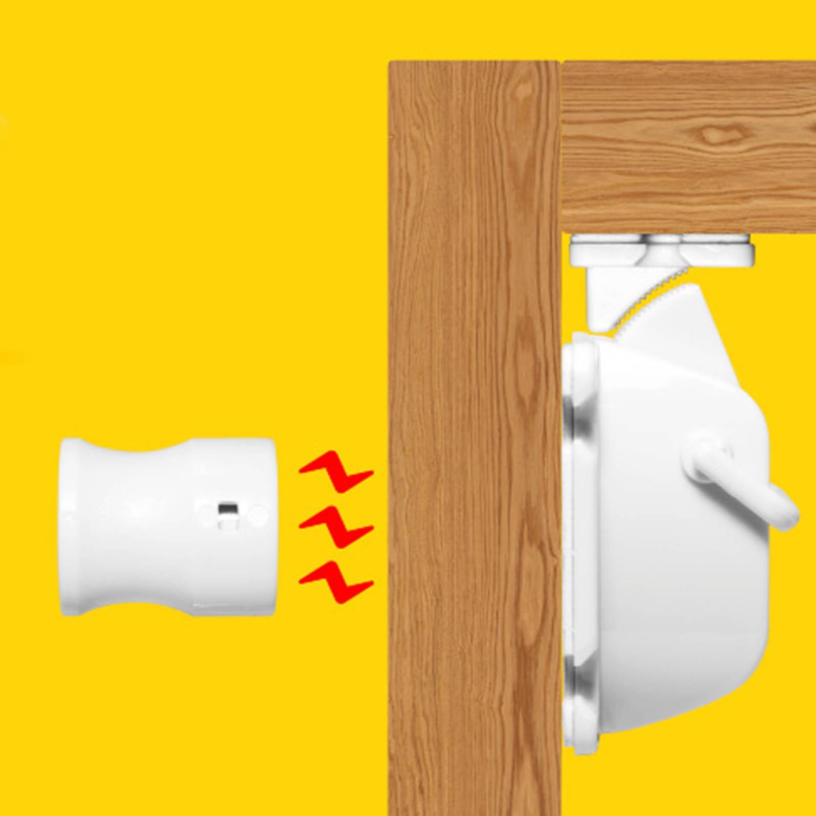 Baby Safety Child Proof Magnetic Locks with 1 Key for Cabinet,Cupboard,Drawer,Wood Doors