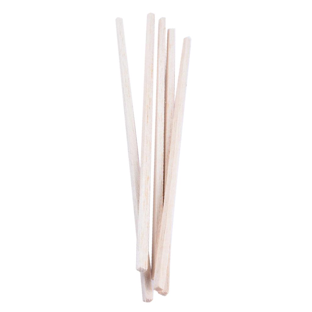 10 Cái 5*5*250 Mm Thủ Công Thanh Vuông Thanh Gỗ Balsa Thanh Sở Thích Mô Hình DIY Dụng Cụ