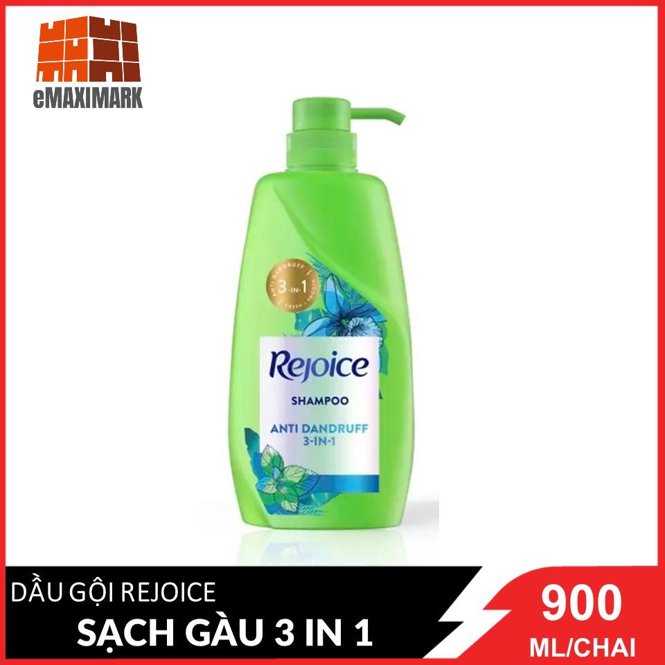 Dầu Gội Rejoice Làm Sạch Gàu 3 Trong 1 900ml