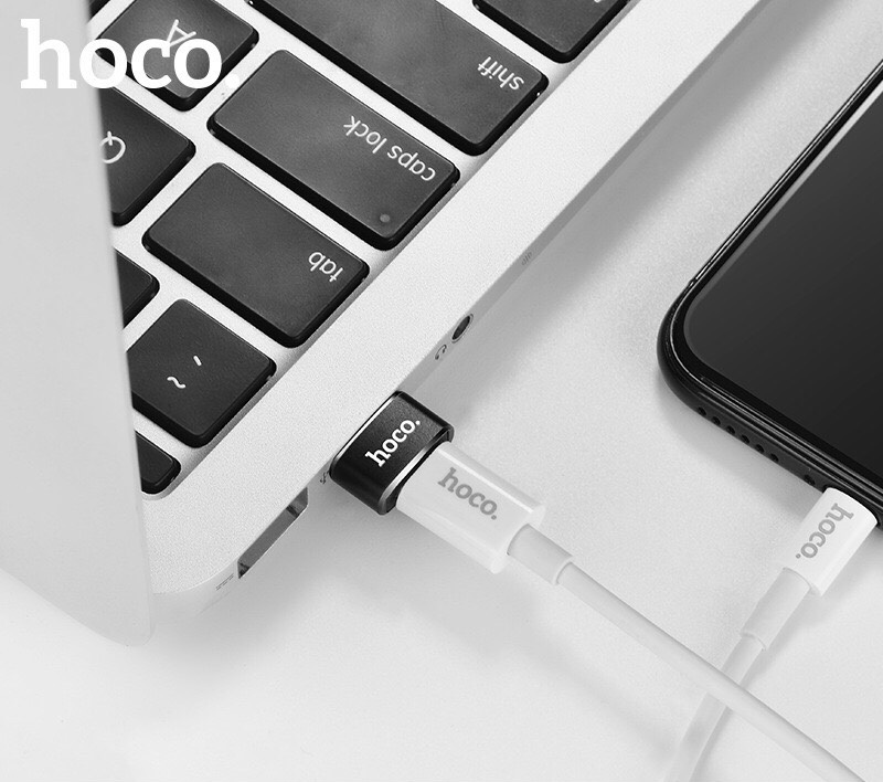 Bộ chuyển đổi USB sang Type-C cao cấp với vỏ hợp kim nhôm - Hàng chính hãng