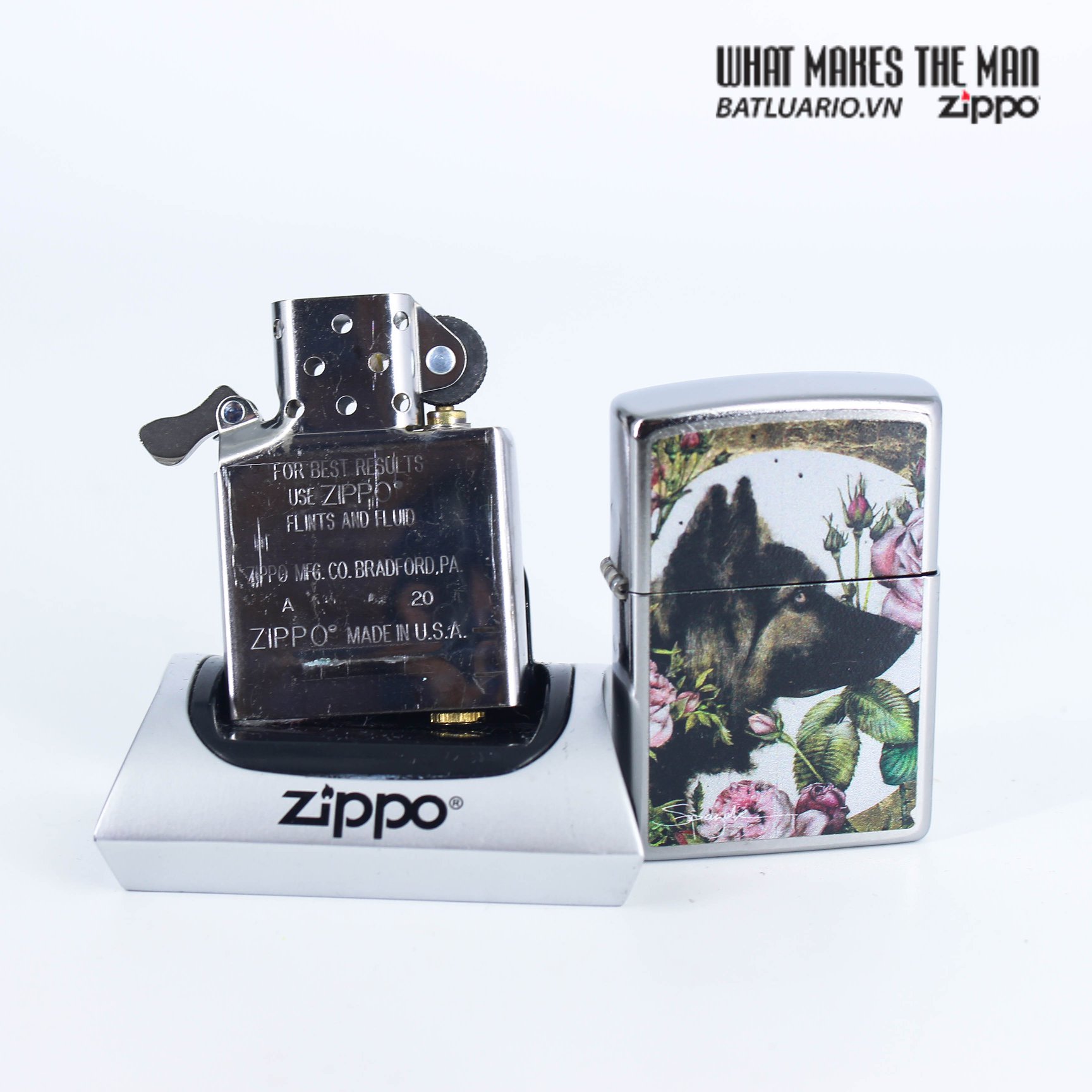 Bật Lửa Zippo 49089 – Zippo Spazuk German Shepherd