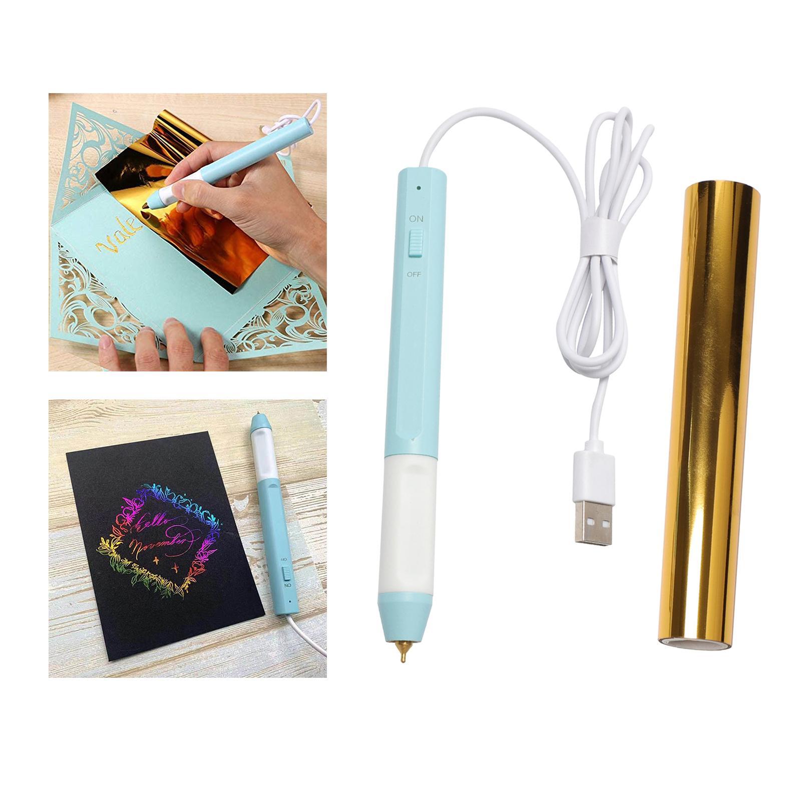 Pen with USB Cable , Bronzing Pen 1.5mm Starter Kits for Handwriting
