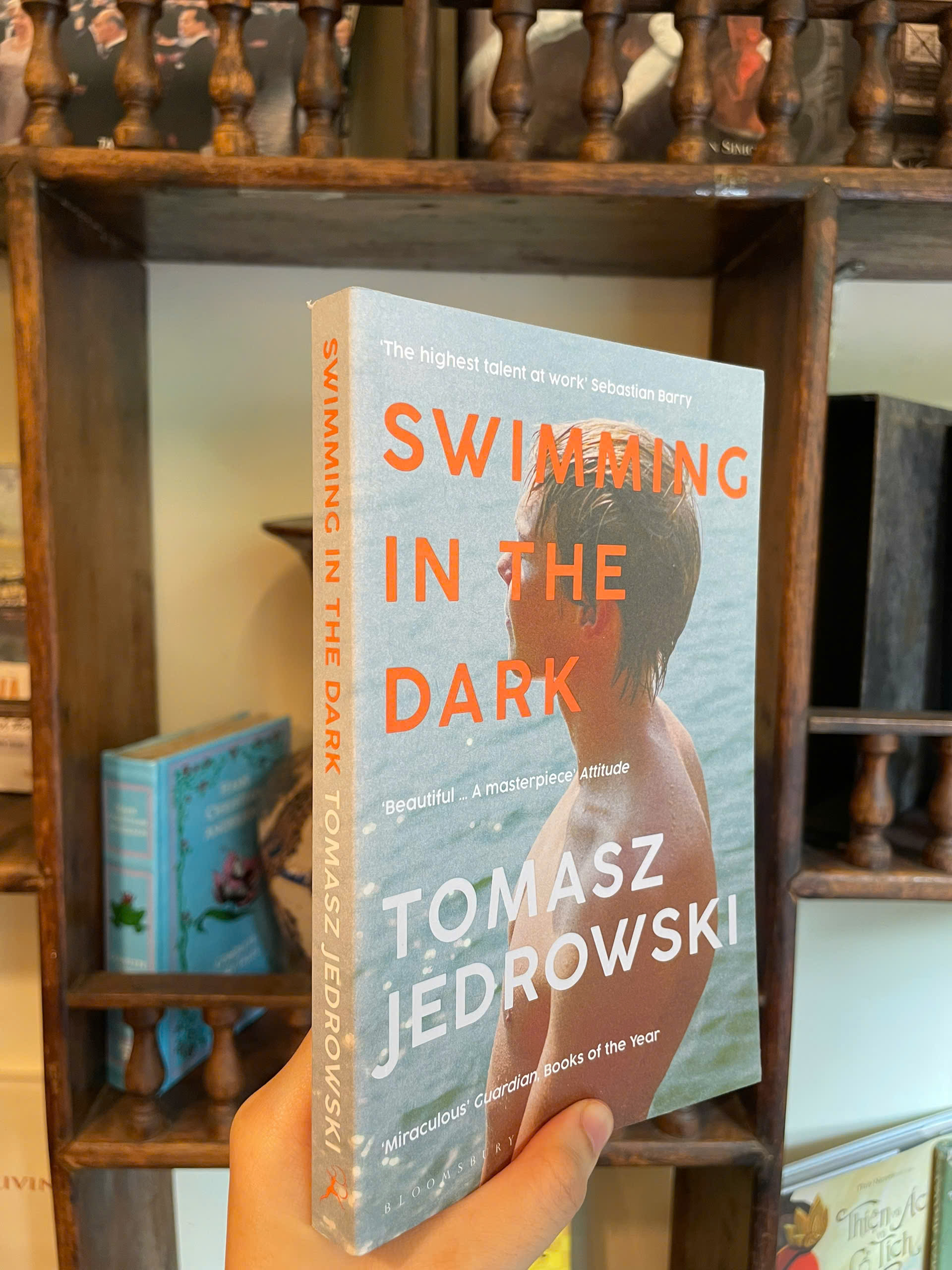 Sách - Swimming in the Dark by Tomasz Jedrowski - Historical Fiction/Fiction/LGBT book in English