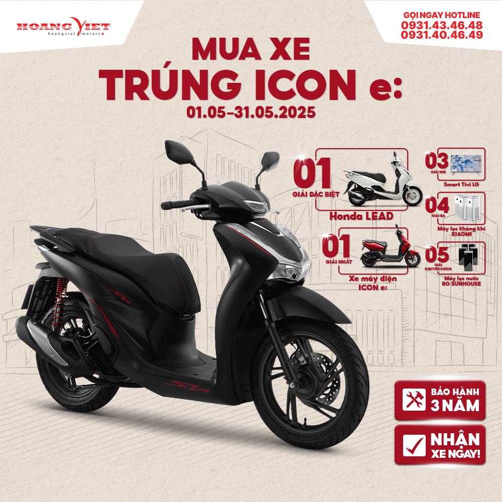 Xe Máy Honda SH 125i 2024 - Phiên Bản Đặc Biệt