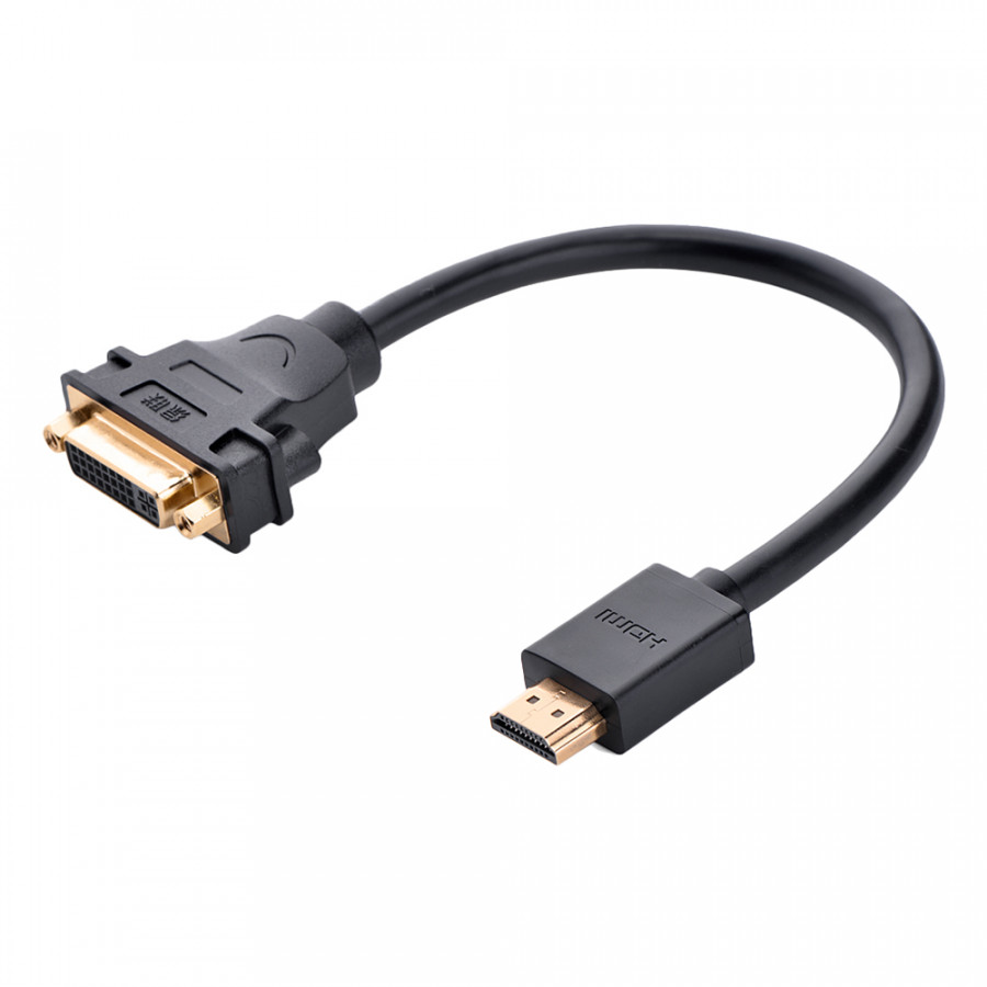 Đầu Chuyển Đổi DVI Sang HDMI Ugreen (20136) - Hàng Chính Hãng