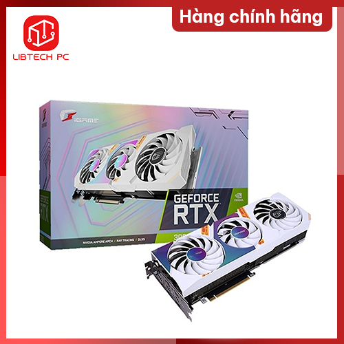 Card Màn Hình VGA Colorful iGame GeForce RTX 3060 TI 8GB Ultra White OC LHR-V Hàng Chính Hãng