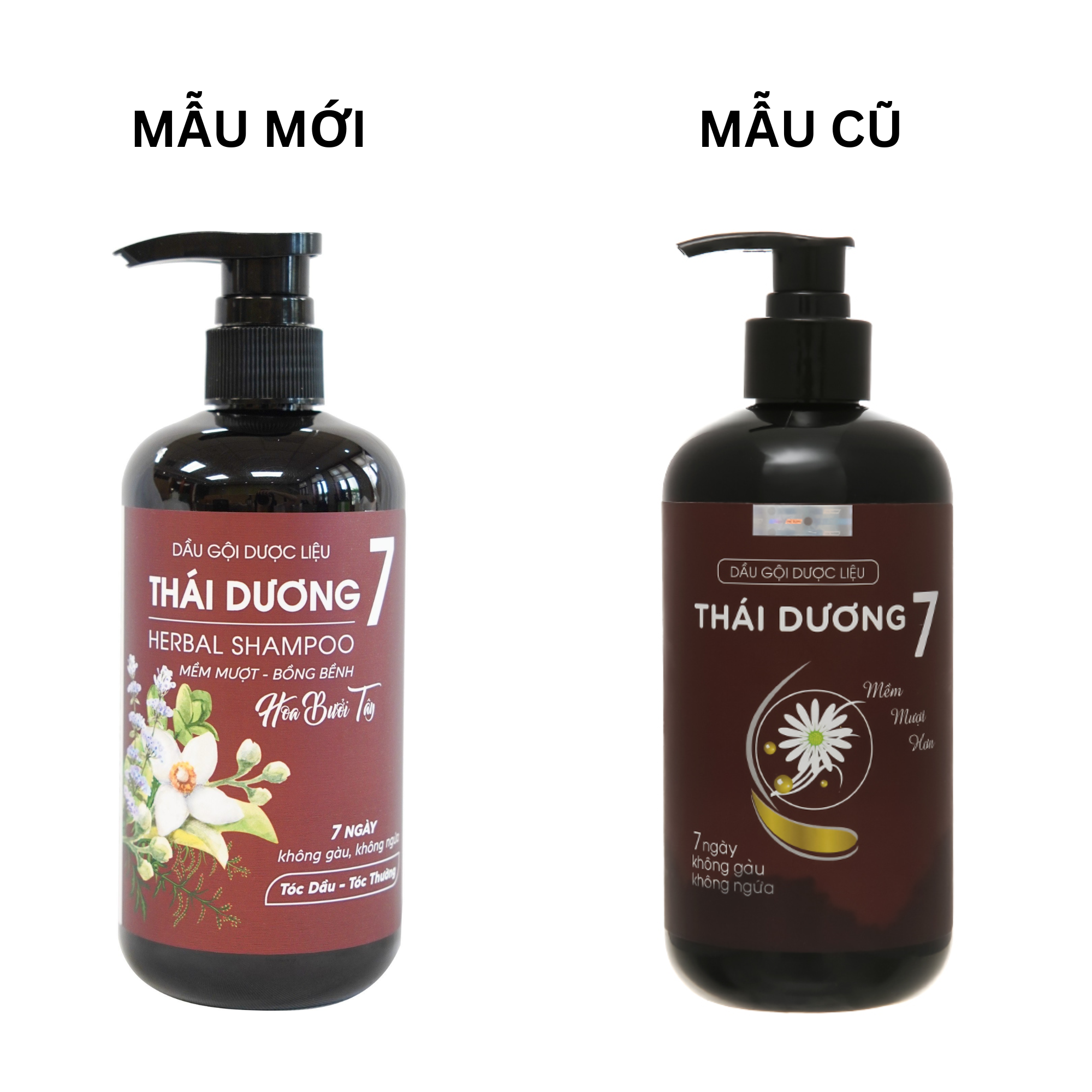 Dầu Gội Dược Liệu Thái Dương 7 Gold (500ml)