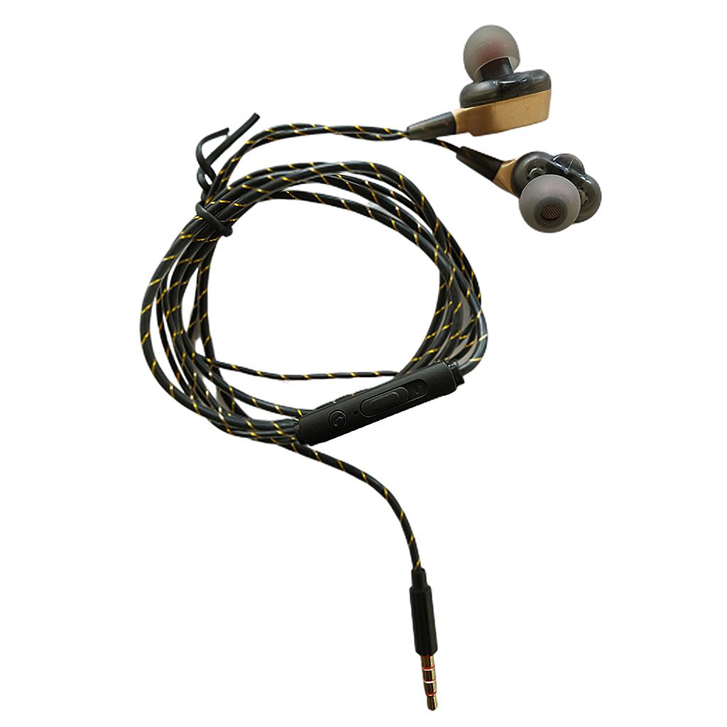 Tai Nghe Dây Tai Nghe Thể Thao Trong Tai Tai Nghe Kèn đôi HiFi Bass