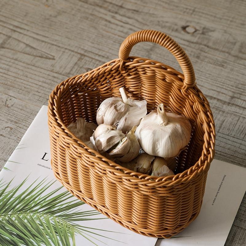 Giỏ đựng đồ dệt tay phong cách Bắc Âu độc đáo dành cho nhà bếp