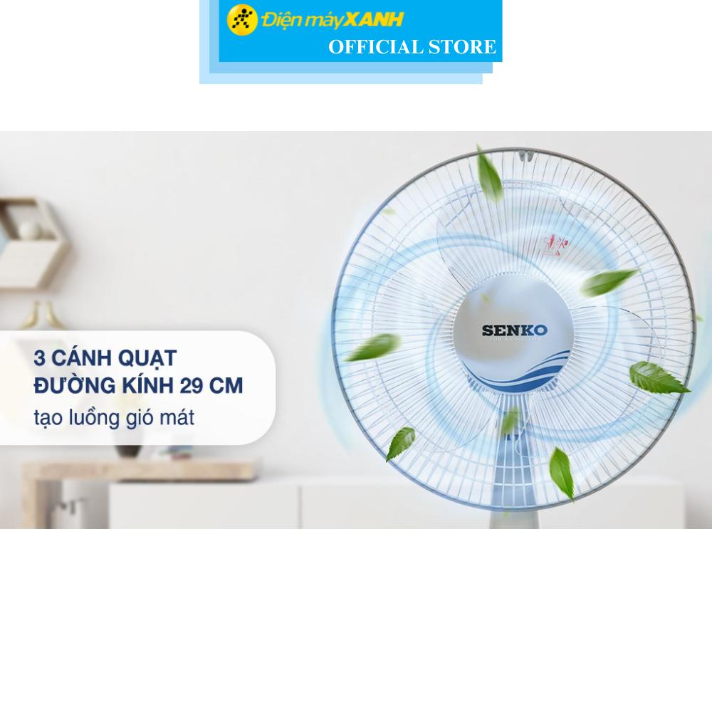 Quạt bàn Senko 3 cánh B1213 40W  - Hàng Chính Hãng