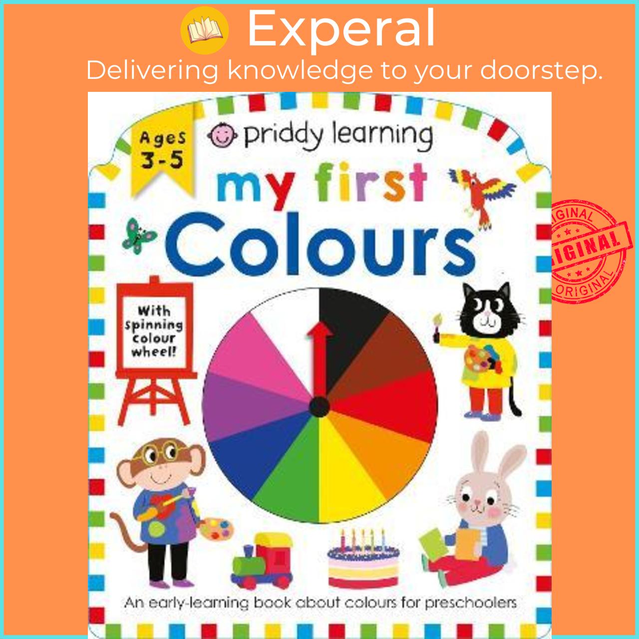 Sách - Priddy Learning: My First Colours by Priddy Books Roger Priddy