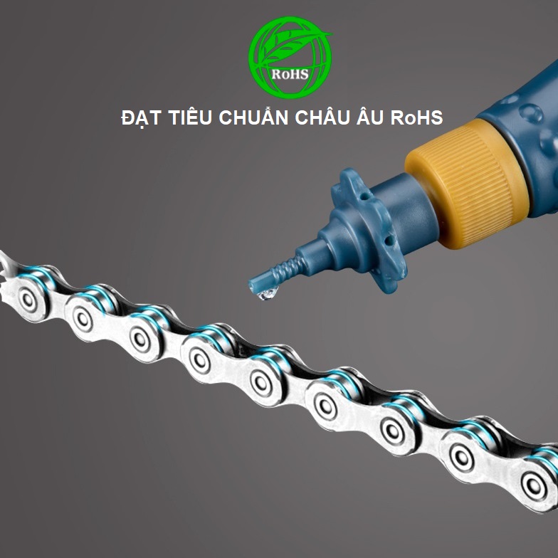 Dầu Tra Xích Xe Đạp - Đạt Chuẩn RoSH - Bôi trơn hoàn hảo, chống bụi, giảm mài mòn cho sên xe đạp - Clion Bike Chain Lube 60ml