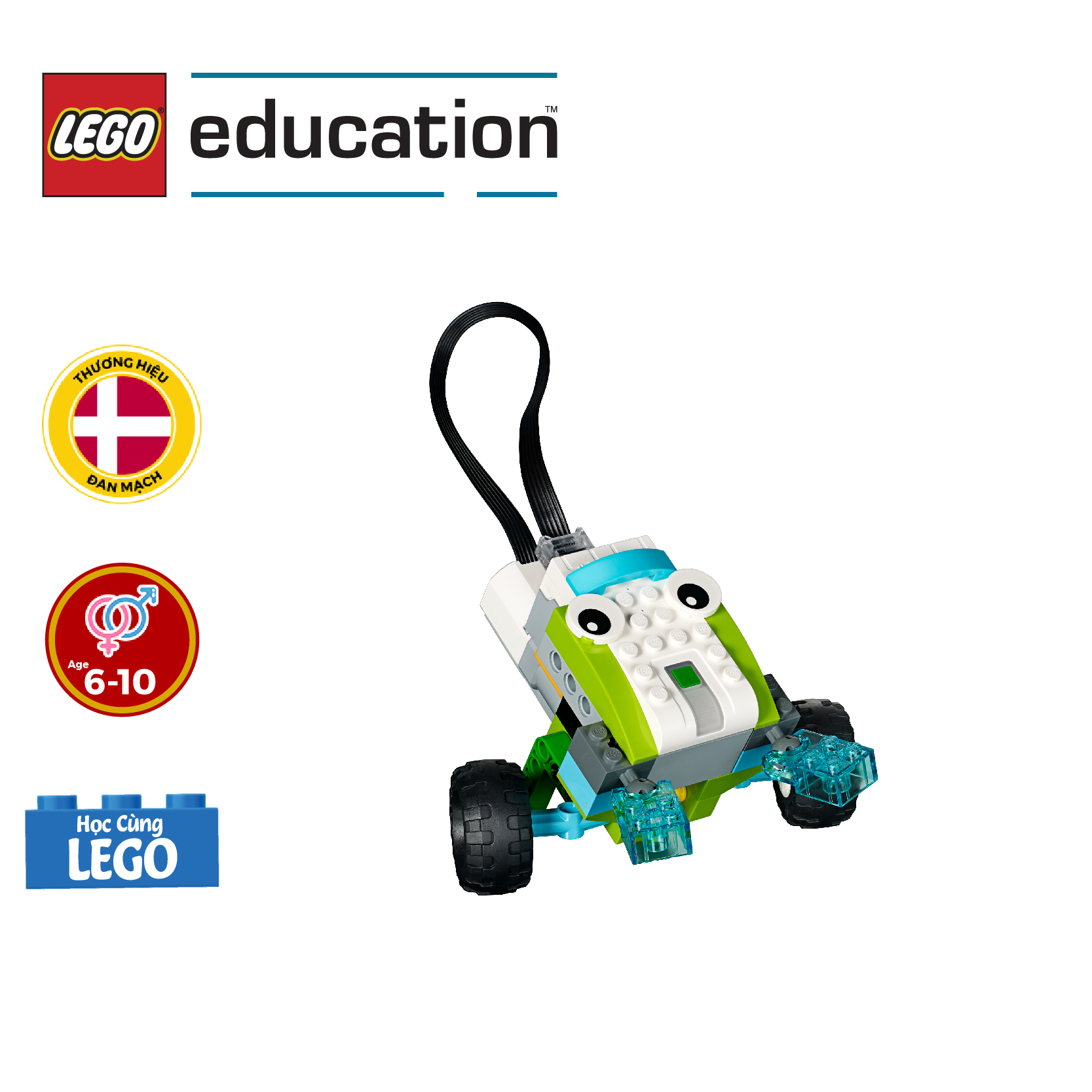 Bộ Lập Trình Robot Wedo MILO LEGO EDUCATION - 45300 (280 Chi Tiết)