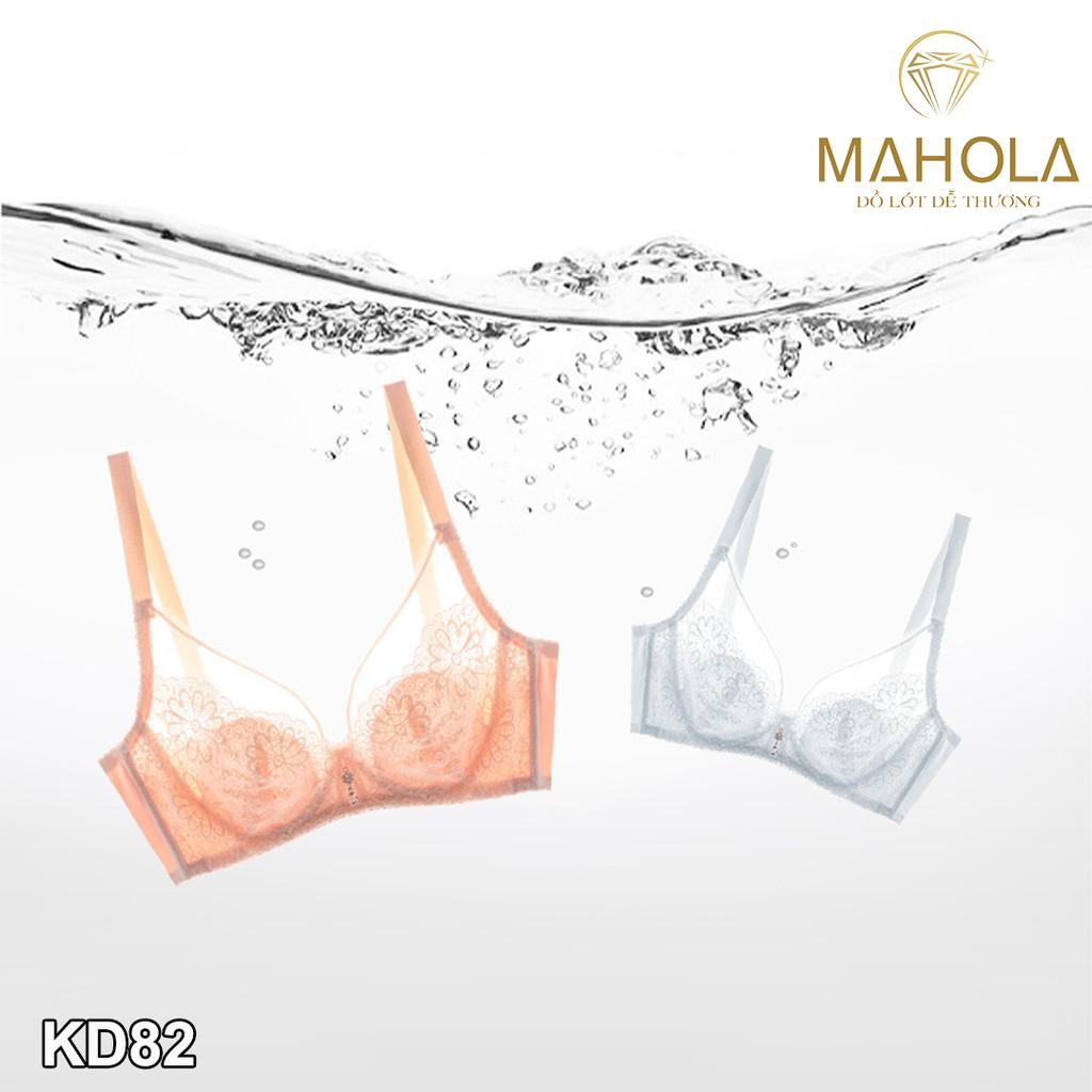 Áo Lót Ren Mềm Đệm Mỏng Có Gọng Cao Cấp Mahola KD82