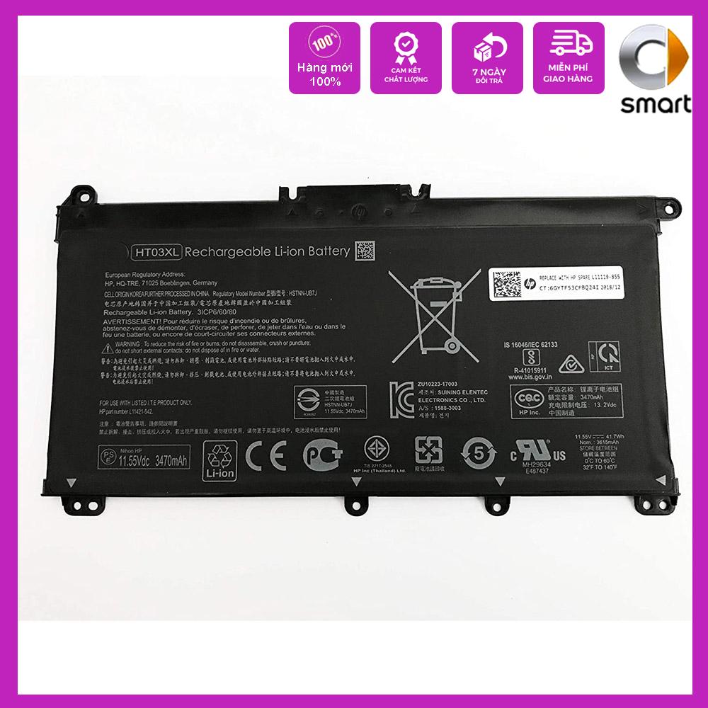 Pin cho Laptop HP Battery HSTNN-IB8O HT03XL - Hàng Nhập Khẩu - Sản phẩm mới 100%