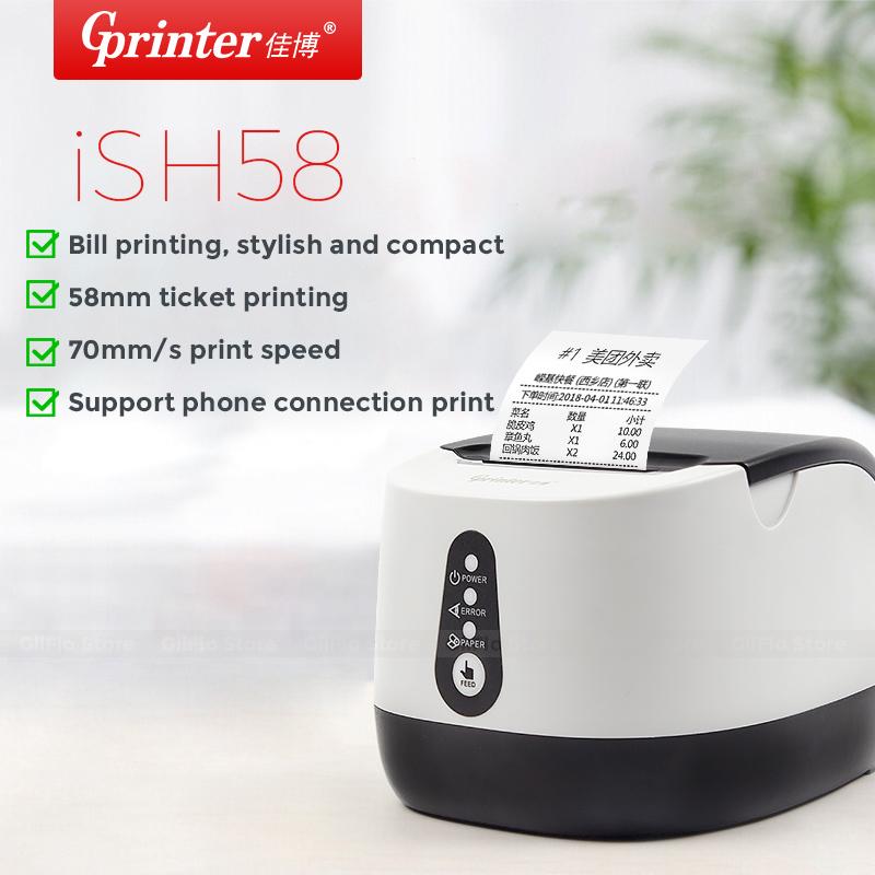 MÁY IN HÓA ĐƠN GPRINTER ISH58 - Hàng nhập khẩu