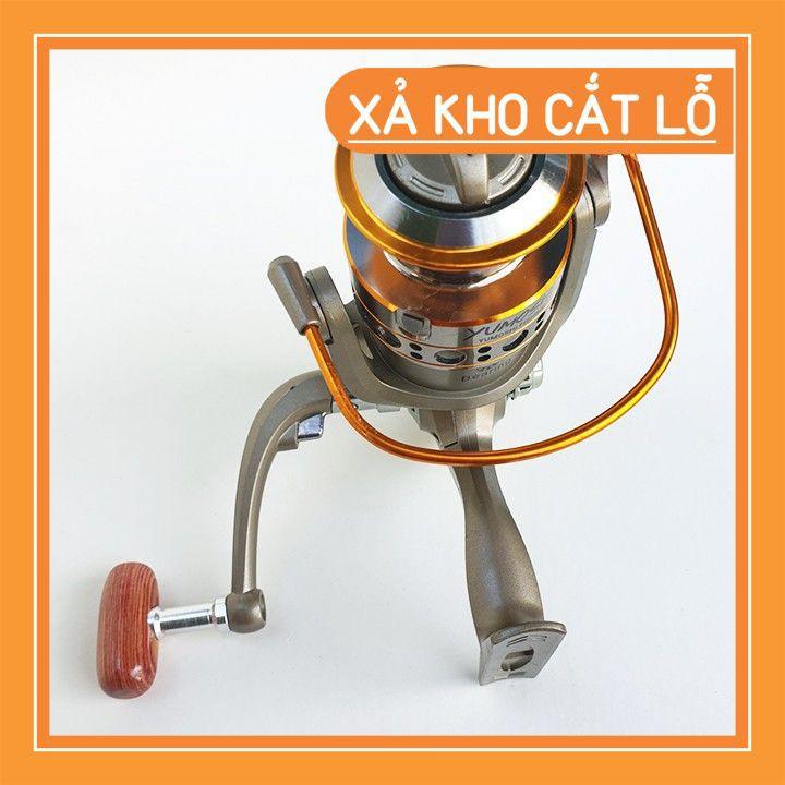 Máy Câu Cá Yomoshi LC Kim Loại 3000-7000 (TẶNG CƯỚC SHIMANO 100M CACBON ) MÁY CÂU CÁ MÁY ĐỨNG YOMOSHI